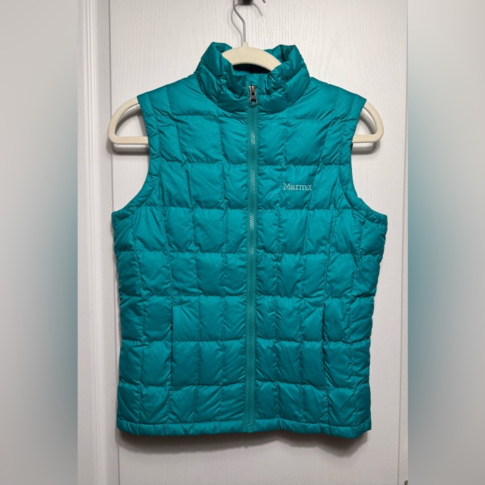 Marmot girls puffer vest size large
